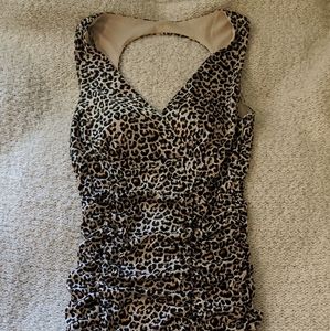 Leopard print, girls night out dress